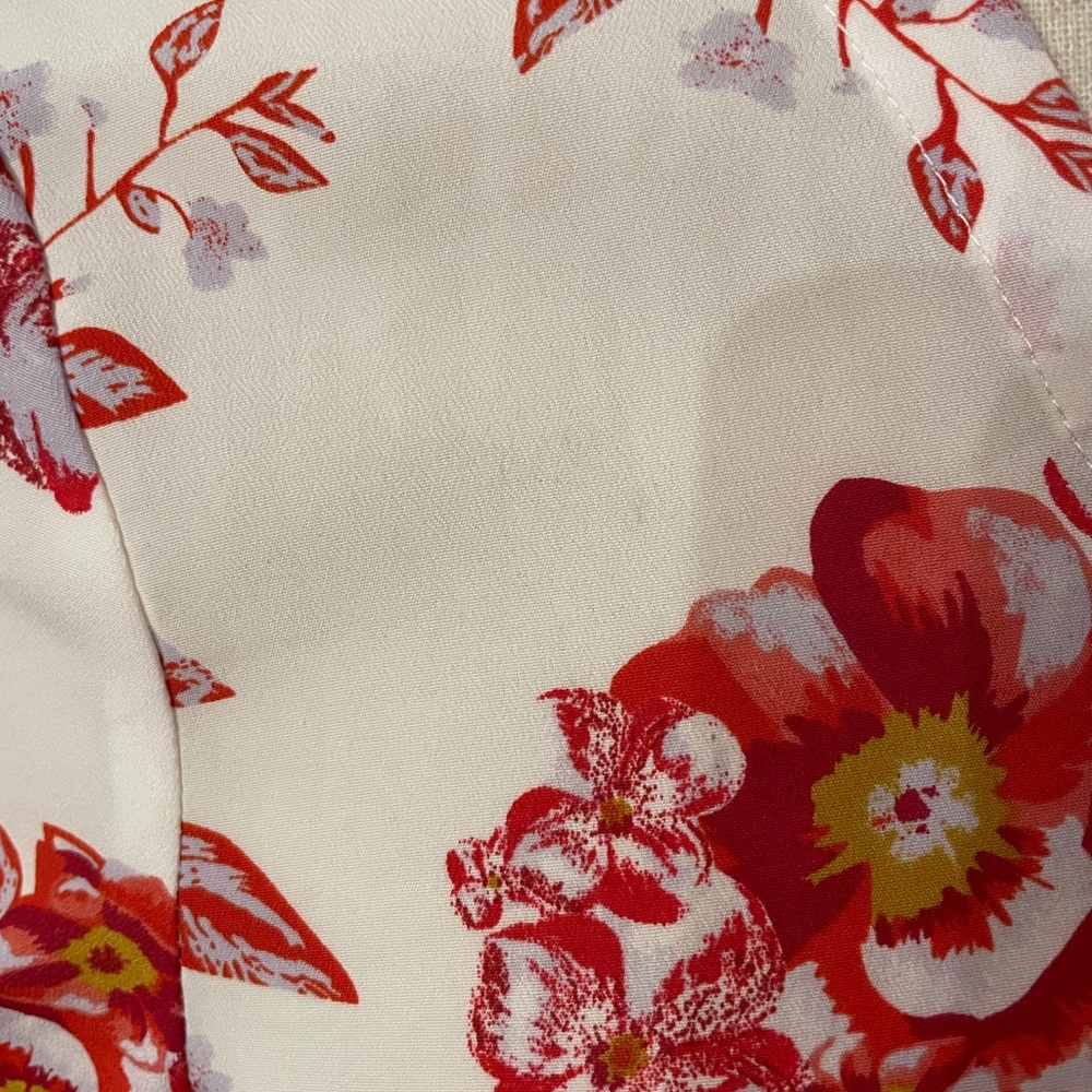 Tularosa REVOLVE Lace Up Blouse in Fuchsia Bloom - Picture 9 of 14